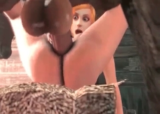 3D bedroom bestiality porn