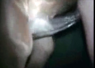 Dirty beast gets banged at night