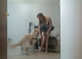 Zoo fuck clip starring a zoophile