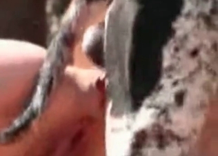 Close-up sex clip featuring a beast