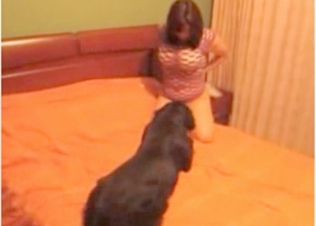 Sensational sex with a skillful hound