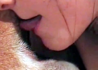 Blowjob scene from this animal fuck clip
