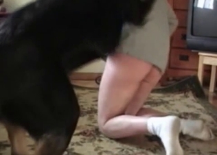 The most violent kind of bestiality sex