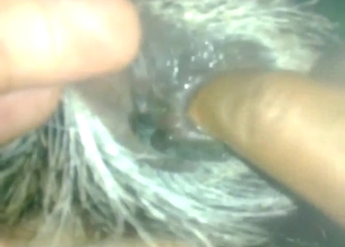 Goat's eager hole is about to open as he slides in