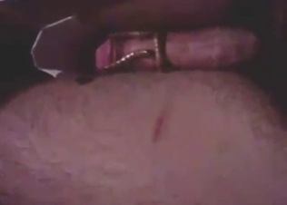 Worms on cock make this dude so, so happy