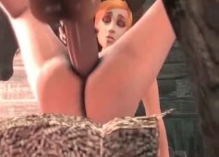 3D bedroom bestiality porn