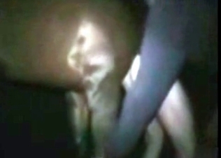 Dirty beast gets banged at night